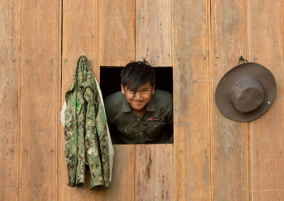 Ranger station outside Siem Bouk
