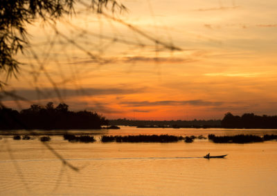 Sunrise over Mekong River