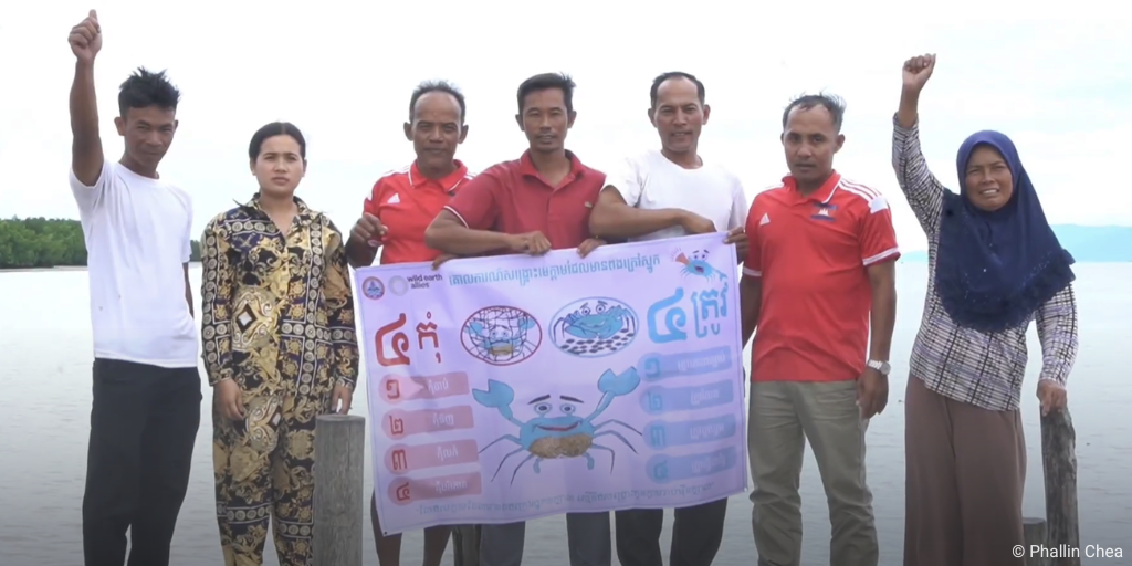 Campaigning to Protect Crab Populations in Cambodia