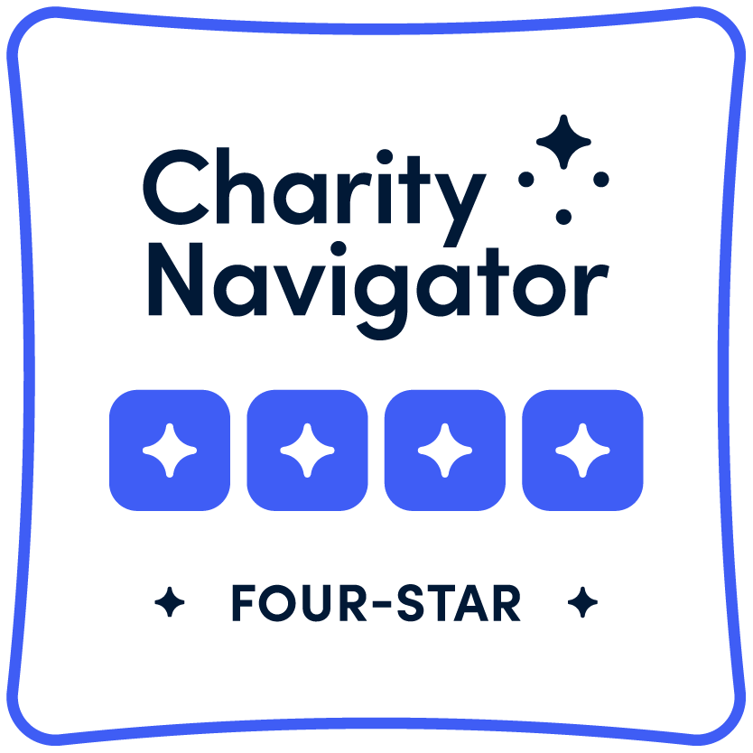Charity Navigator Four-Star Rating Badge
